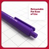 TRU RED Retractable Quick Dry Gel Pens Fine Point 0.5mm Asst TR54491 - 4 of 4