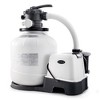 Intex ZX100 Automatic Pressure Side Swimming Pool Cleaner with 26679EG 2,150-GPH 16" Krystal Clear Saltwater System and Sand Filter Pump - image 3 of 4