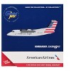 Bombardier Dash 8-100 Commercial Aircraft "American Airlines" Gray with Striped Tail 1/400 Diecast Model Airplane by GeminiJets - 3 of 3