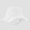 Carter's Just One You®️ Baby Girls' Eyelet Sun Hat - White - 2 of 2