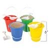 ArtCreativity 6 Inch Mini Plastic Beach Bucket and Shovel Set - Pack of 12 - 4 of 4