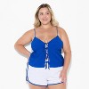 Women's Game Day Flyaway Woven Tank Top - Wild Fable™ - 2 of 3