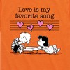 Boys' - Peanuts - Lucy And Schroeder Valentine's Piano Short Sleeve Graphic T-Shirt - 2 of 4