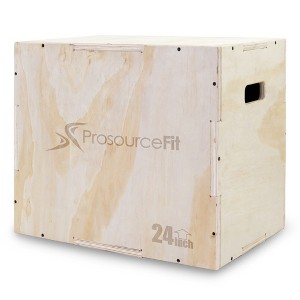 ProsourceFit 3-in-1 Wood Plyometric Jump Box - 1 of 4