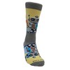 Robot Artist Socks from the Sock Panda (Men's Sizes, Adult Large) - 4 of 4