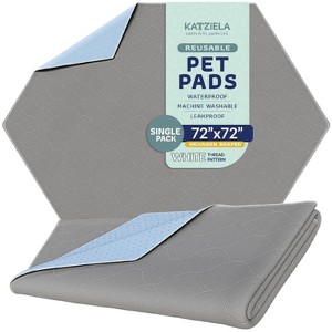 Washable Pet Pads Super Absorbent Waterproof Reusable Pee Pads for Dogs, Washable Puppy Pads for Potty Training, Housebreaking Washable Hexagon Shape - 1 of 4