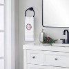 SKL Home 2pk Wreath Monogram Hand Towels "D" - 4 of 4