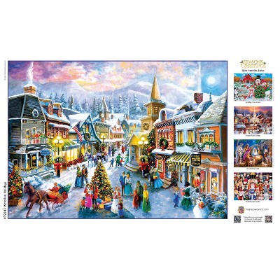Victorian Holidays 1000 Piece Christmas Jigsaw Puzzle with Bonus Poster