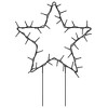 vidaXL Christmas Light Decorations with Spikes 3 pcs Star 50 LEDs 11.4" - 3 of 4