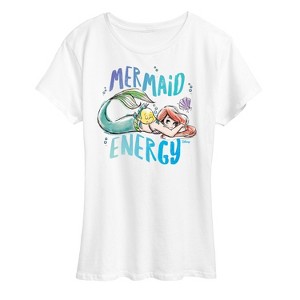 Women's - Disney - Mermaid Energy Ariel Short Sleeve Graphic T-Shirt - 1 of 4