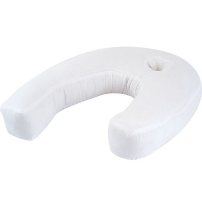 Fleming Supply Side Sleeper Pillow With Ear Pocket – 21", White