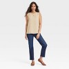 Women's Linen Tank Top - Universal Thread™ - 3 of 3