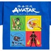Boys' - Avatar: The Last Airbender - Toph Aang Katara Zuko Four Elements Short Sleeve Graphic T-Shirt - 2 of 4