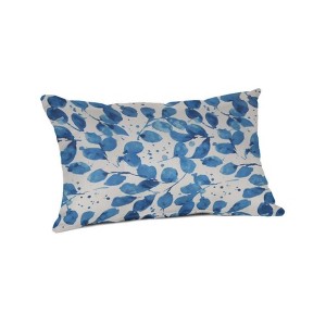 Casual Cushion Patterned 1-Piece Indoor/Outdoor Lumbar Pillow, 19"W x 12"L - 1 of 4