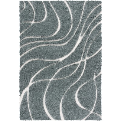 Florida Shag SG471 Power Loomed Indoor Rugs - Safavieh
