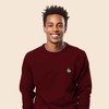 Dalix Fire (Glow In The Dark) Embroidered Fleece Sweatshirt Pullover Mens - 3 of 4