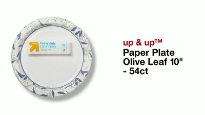 Heavy Duty Paper Plate 8.5 - 55ct - Up & Up™ : Target