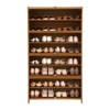 YIYIBYUS 9 Tiers Shoe Storage Cabinet, Free Standing Shoes Shelf Organizer with Doors - 3 of 4
