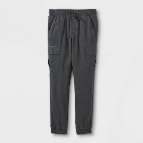 Boys' Cargo Jogger Pull-on Pants - Art Class™ Dark Gray 10 : Target