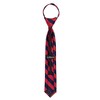 Jacob Alexander Boys’ College Stripe Pre-Tied Zipper Necktie – 14" - 2 of 4