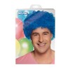 Boland Clown Adult Costume Wig | Blue - 2 of 4
