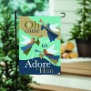 Evergreen Oh Come Let Us Adore Him Suede Garden Flag 12 x 18 Inches Indoor Outdoor Decor - 3 of 4
