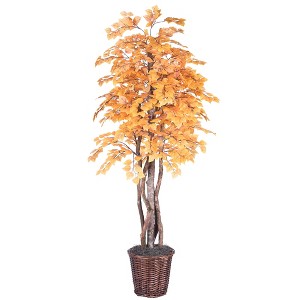 Vickerman Artificial Golden Aspen Executive Tree - 1 of 4
