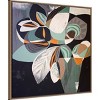 30"x30" May Flowers by Gabriela Avila Framed Canvas Wall Art Print Bronze - Amanti Art: Botanical Lithograph, Bungalow Decor - 2 of 4