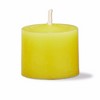 tag Color Studio Votive Candles Set of 12 Yellow Smokeless Paraffin Wax Burn Time 5 Hrs - 2 of 2