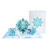 Paper Love Snowflake Pop Up Card - 4 of 4