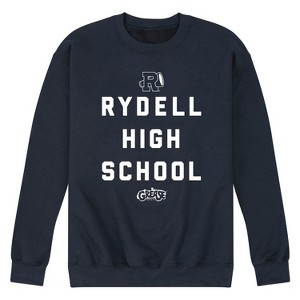 Men's - Grease - Rydell High School Graphic Fleece Sweatshirt - 1 of 4