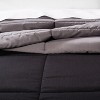 Reversible Microfiber Solid Comforter - Room Essentials™ - image 4 of 4