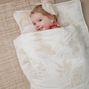 Makemake Organics Organic Cozy Comfort Nap Mat - Safari, 20"x50" - 1 of 4