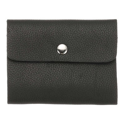 Cute Daisy Leather Card Wallet With AirTag Holder - RFID Blocking Small Wallet For Women