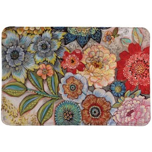 Laural Home Boho Bouquet 20"W x 30"L Memory Foam Rug - 1 of 1