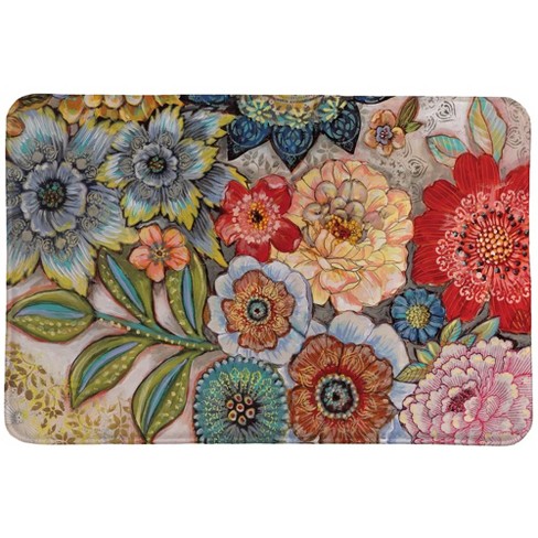 Laural Home Boho Bouquet 20"W x 30"L Memory Foam Rug - image 1 of 1