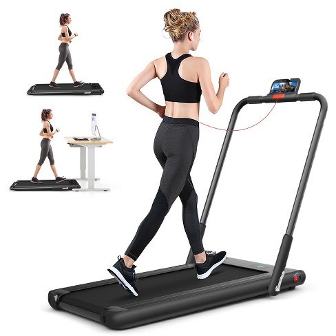 SuperFit 2.25HP 2 in 1 Folding Treadmill W/APP Speaker Remote