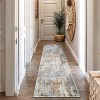 World Rug Gallery Muted Multi-Tonal Abstract Area Rug - Rug for Living Room, Bedroom, or Play Area - Easy to Clean, Kid & Pet Friendly, Durable - 2 of 4