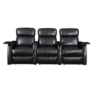 3pc Cecille Power Recliner Set Black - Picket House Furnishings