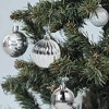 34 PCS Christmas Ornaments Set,Christmas Decorations 1.57 Inch Plastic Ball Decor for Xmas Tree - 2 of 3