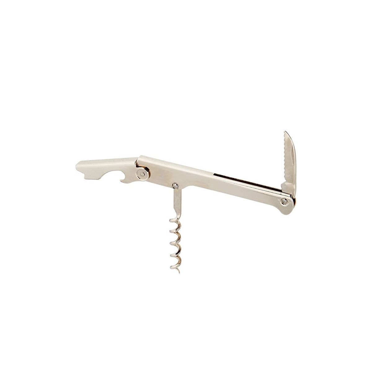 Winco Waiter's Cork Screw, Stainless Steel - thumbnail 3