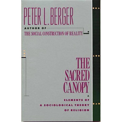 The Sacred Canopy - by  Peter L Berger (Paperback)