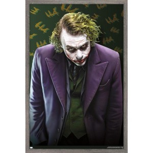 Trends International DC Comics - The Joker - The Dark Knight Framed Wall Poster Prints - 1 of 4