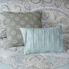 Gracie Mills Renaldo 7-Piece Reversible Cotton Sateen Comforter Set with Medallion Design - 3 of 4