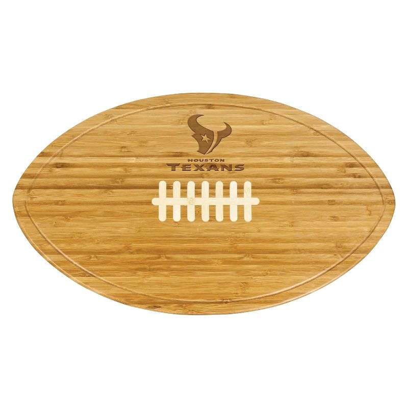 NFL Houston Texans - Kickoff Bamboo Cutting Board/Serving Tray by Picnic Time, 1 of 6