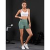 Clearlove Women’s Ruched Butt Lifting Shorts High Waisted Tummy Control Workout Shorts for Yoga Athletic Cycling - 3 of 4