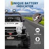 12V Electric Ride on Car for Kids, Battery Powered Truck w/Parent Remote Control, Off-Road Truck with Dual Motors, Wheel Suspension, LED Lights - 2 of 4