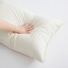 Puredown Set of 2 Natural Organic Cotton 50% Down Pillows Made in Japan - 3 of 4