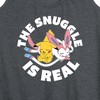 Women's - Pokémon - The Snuggle Is Real Pikachu And Sylveon Graphic Racerback Tank - 2 of 4