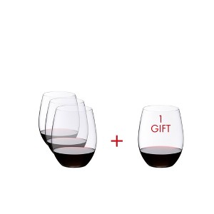 Riedel (Set of 4) 21.125 fl oz O Wine Tumbler Cabernet/Merlo Wine Glasses - 1 of 4